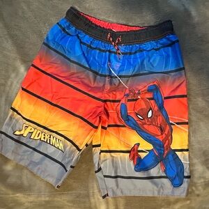 Spider-Man Graphic Swim Shorts XXL Youth